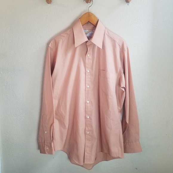 Vintage Sears Perm-Press Single Needle Tailoring Casual Button Up 32-33. 15.5 - Picture 14 of 14